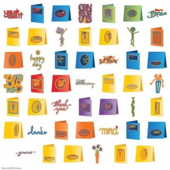 Cricut BEYOND BIRTHDAYS cardmaking shape - Picture 4 of 15